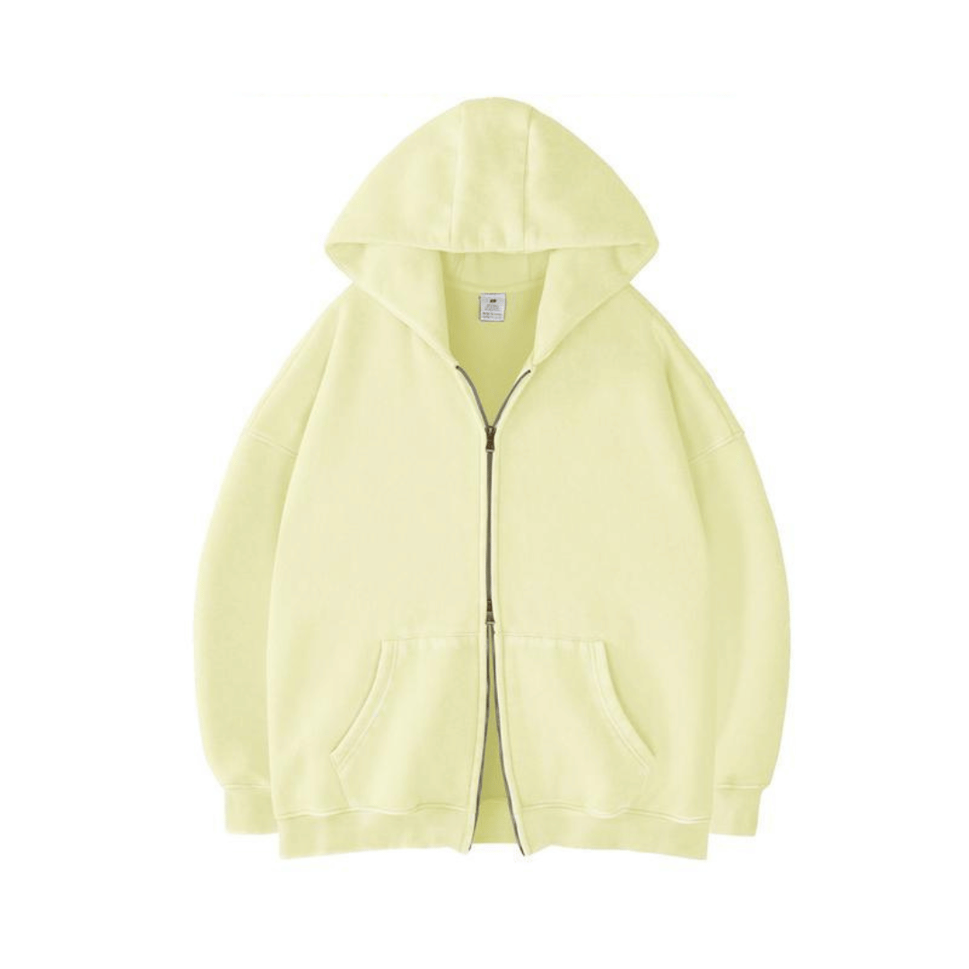 Homely Heavyweight Zipper Hoodie