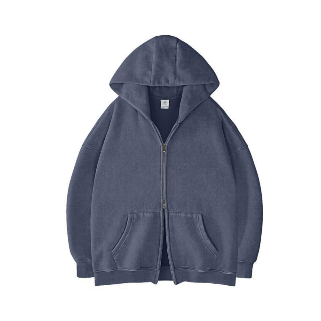Homely Heavyweight Zipper Hoodie