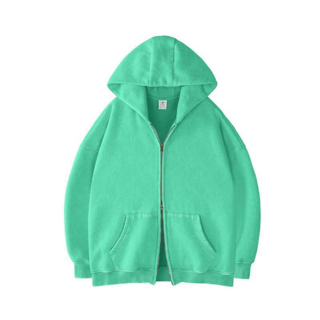Homely Heavyweight Zipper Hoodie