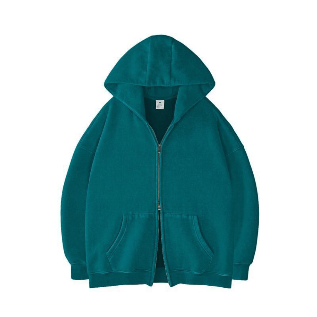 Homely Heavyweight Zipper Hoodie