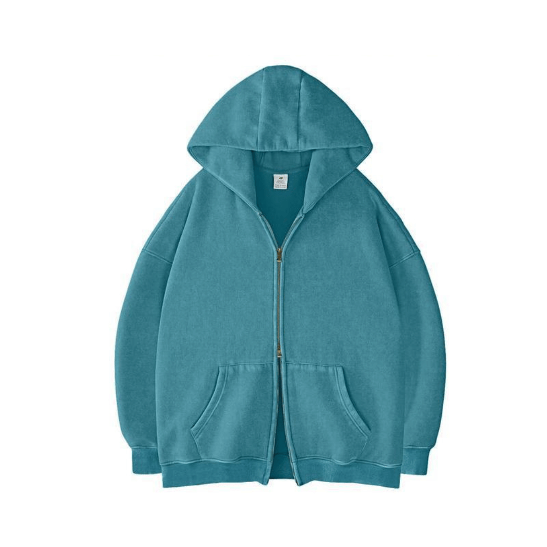 Homely Heavyweight Zipper Hoodie