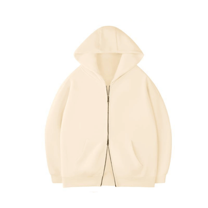 Homely Heavyweight Zip Up Hoodie