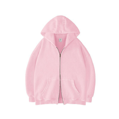 Homely Heavyweight Zip Up Hoodie