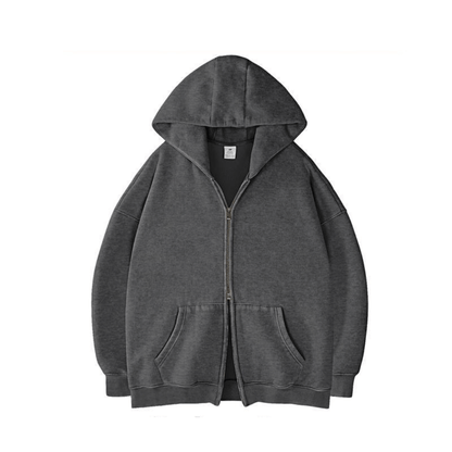 Homely Heavyweight Zip Up Hoodie