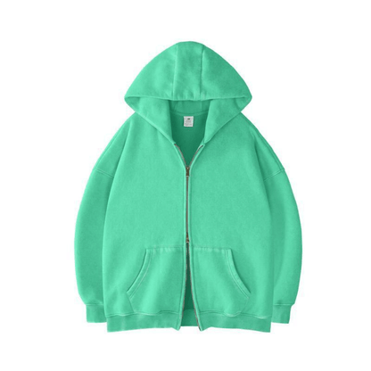 Homely Heavyweight Zip Up Hoodie