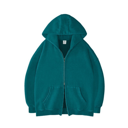 Homely Heavyweight Zip Up Hoodie