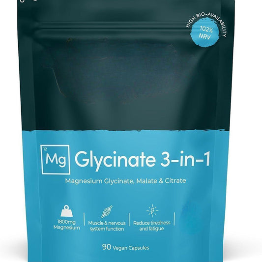 Homely Magnesium Glycinate 3-in-1 Supplement Capsules